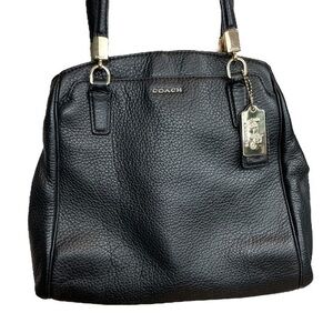 Coach Textured Leather Handbag
